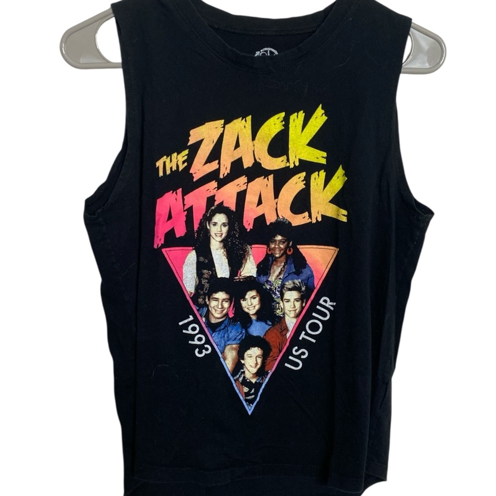 Recycled Karma Black Zack Attack Graphic Tank